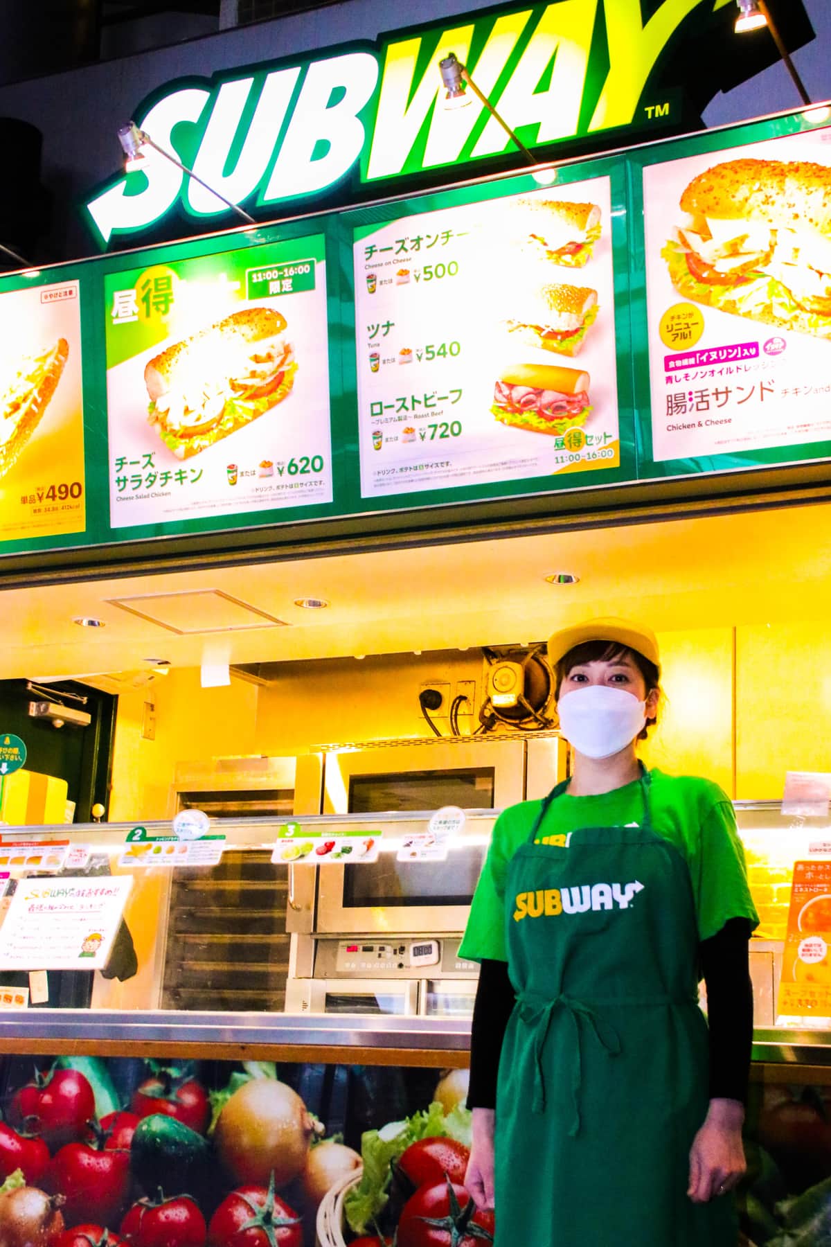 サブウェイ東京大学工学部2号館店の松村多輝子店長