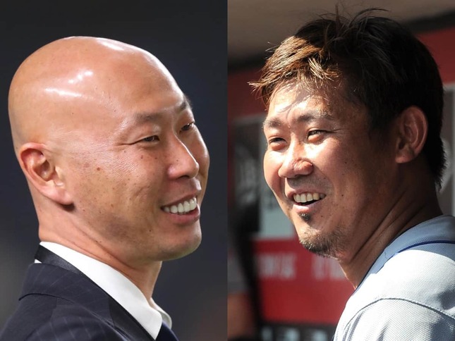 松坂大輔＆森本稀哲が「錦鯉」そっくりと話題　髪型も激似「遠くからだったらわからん」ネット爆笑