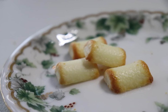 「クリープ焼いちゃった風ベイクドチョコ」（実物）