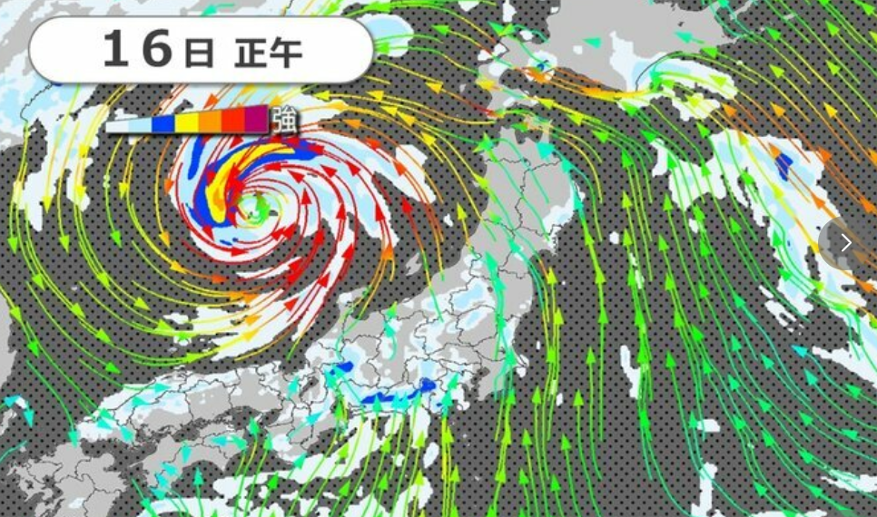 あす　台風7号が日本海に進んでも　台風一過の晴天ならず　太平洋側を中心に激しい雨